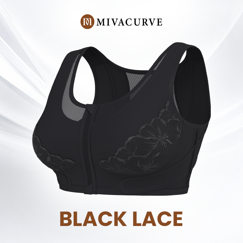MivaCurve - Posture-Support & Bounce-Control Zipper Bra