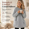 🧶 Women's warm round neck long sleeve top - Soft, comfortable everyday wear✨