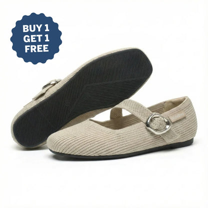 Elora Comfort posture-supporting flats
