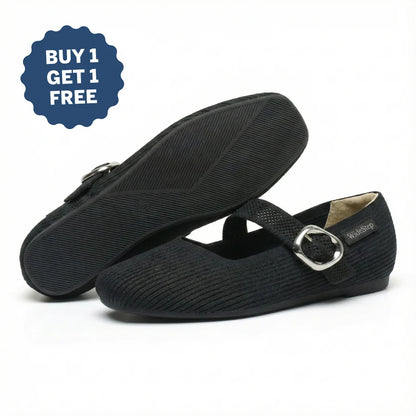 Elora Comfort posture-supporting flats
