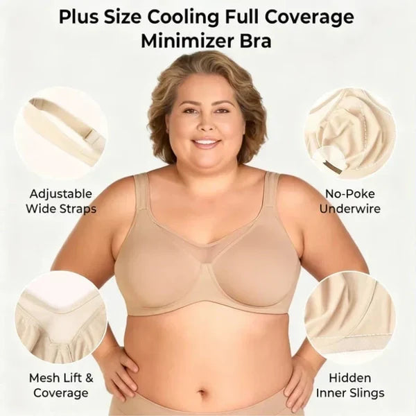 🔥FULL SIZE Last Day Sale OFF🔥 Women's Elegant Sheer Full Coverage Bra