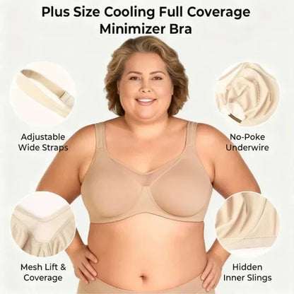 🔥FULL SIZE Last Day Sale OFF🔥 Women's Elegant Sheer Full Coverage Bra