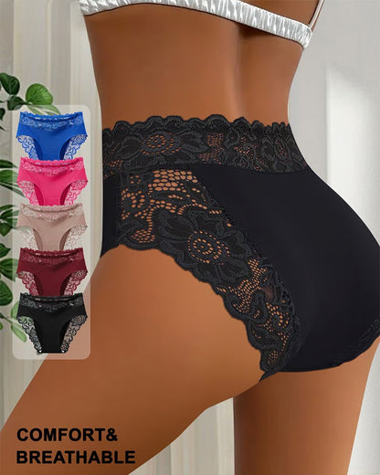 Sexy Lace Mid-Rise Panties