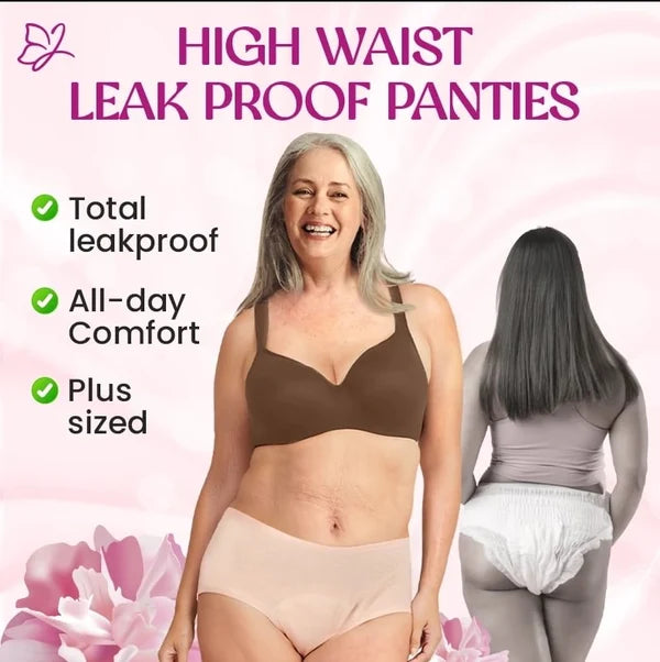2026 Best-Selling High-Waist Leak-Proof Panties ✨Butter-soft, ultra-stretchy & discreetly protective 🍃