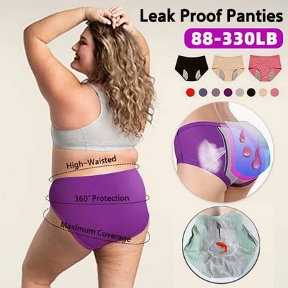 2026 Best-Selling High-Waist Leak-Proof Panties ✨Butter-soft, ultra-stretchy & discreetly protective 🍃