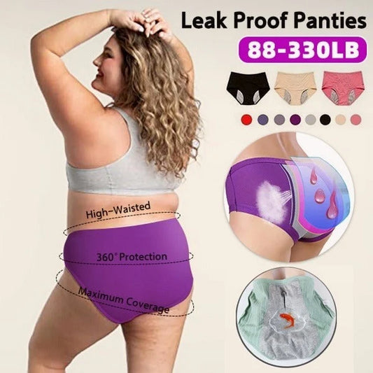 2026 Best-Selling High-Waist Leak-Proof Panties ✨Butter-soft, ultra-stretchy & discreetly protective 🍃