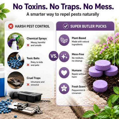 🐭 All-Natural Peppermint & Cinnamon Pest & Rodent Repellent Pucks 🕷️🐍