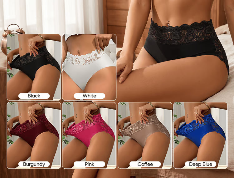 Sexy Lace Mid-Rise Panties