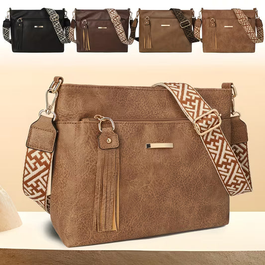 Women's Tote Bag New Fashionable Large Capacity Solid Color Simple PU Suitable for Casual Commuting Daily Shopping