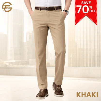 Ultra-Stretch Flexible Comfort Men's Classic Pants
