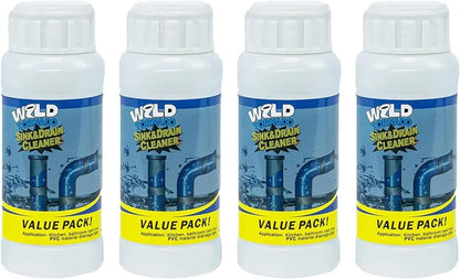 Set of 4 (400g) – Powerful cleaning powder for sinks and drains