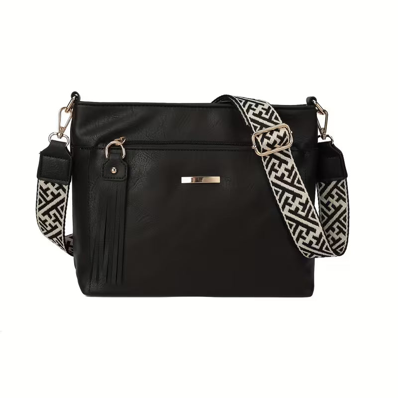 Women's Tote Bag New Fashionable Large Capacity Solid Color Simple PU Suitable for Casual Commuting Daily Shopping