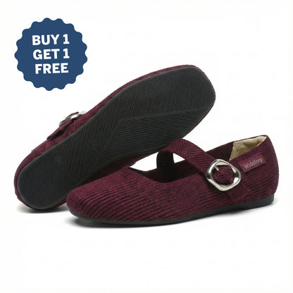 Elora Comfort posture-supporting flats