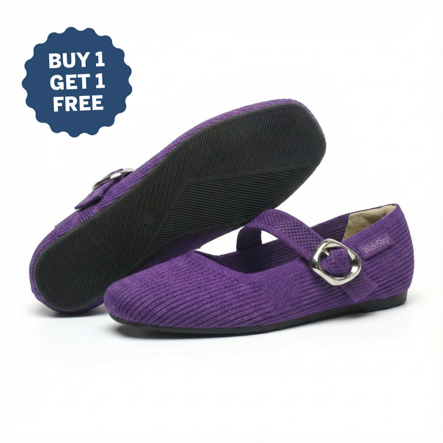 Elora Comfort posture-supporting flats