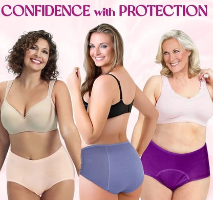 2026 Best-Selling High-Waist Leak-Proof Panties ✨Butter-soft, ultra-stretchy & discreetly protective 🍃