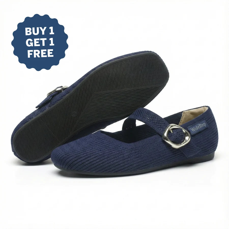 Elora Comfort posture-supporting flats