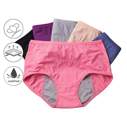 2026 Best-Selling High-Waist Leak-Proof Panties ✨Butter-soft, ultra-stretchy & discreetly protective 🍃