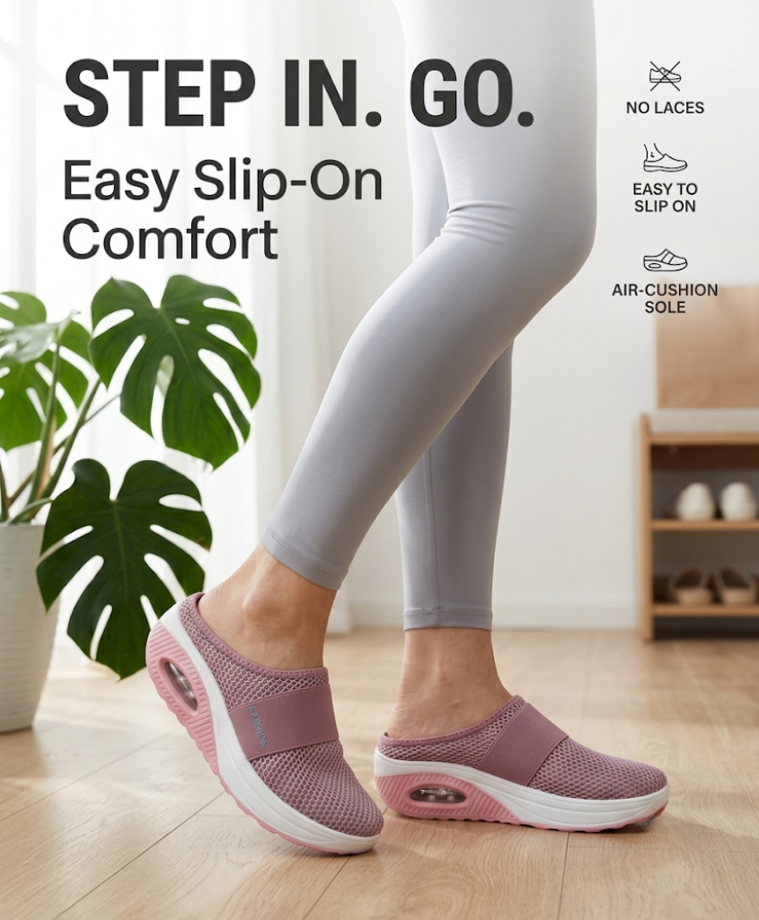 Air Cushion Slip-On Comfort Shoes