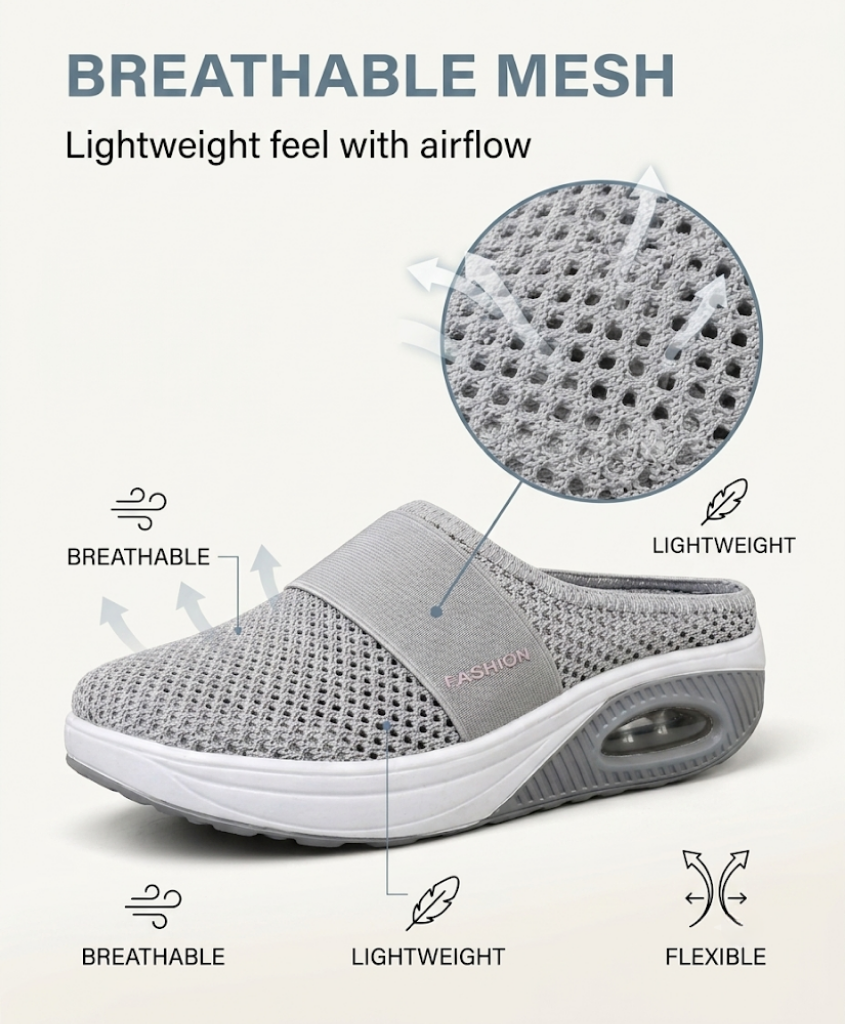 Air Cushion Slip-On Comfort Shoes