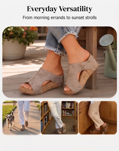 💐50% OFF✨ Orthopedic Support Wedge Sandals – Absolute Comfort for Your Feet 👣