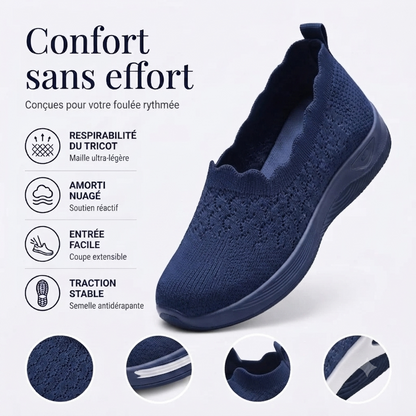 Lightweight and breathable women's walking shoes