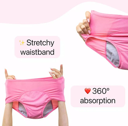 2026 Best-Selling High-Waist Leak-Proof Panties ✨Butter-soft, ultra-stretchy & discreetly protective 🍃
