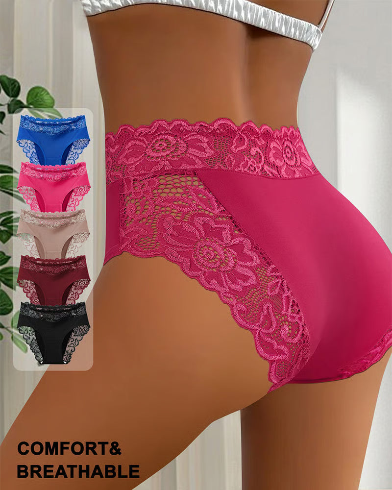 Sexy Lace Mid-Rise Panties