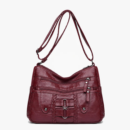 SALE OFF! Soft Leather Crossbody BAG 2026 Multi Color