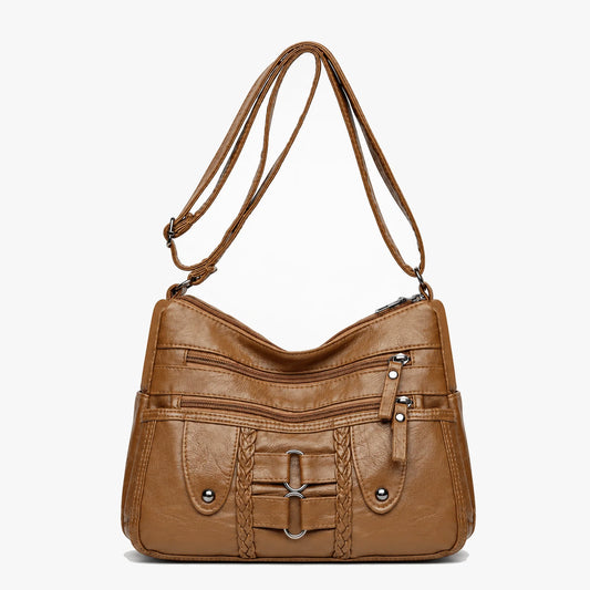 SALE OFF! Soft Leather Crossbody BAG 2026 Multi Color
