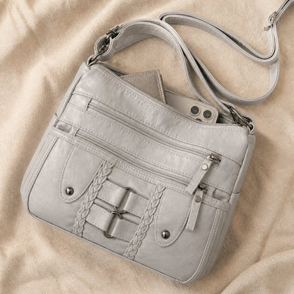 SALE OFF! Soft Leather Crossbody BAG 2026 Multi Color