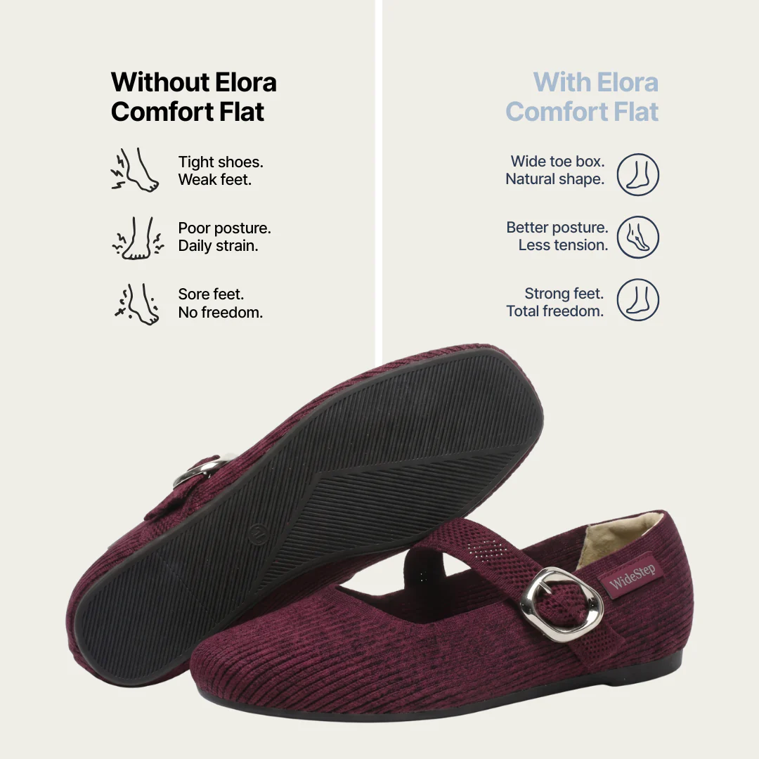 WideStep Elora Comfort Flat