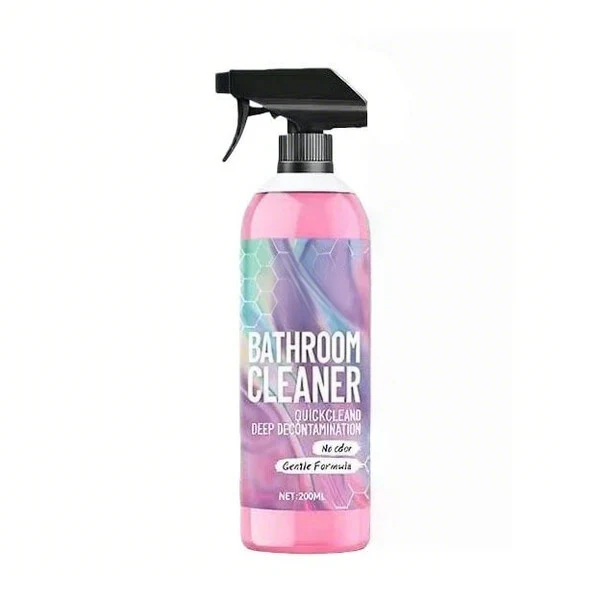 ✨✨ Bathroom Cleaner: Sparkle in Seconds, No Harsh Fumes
