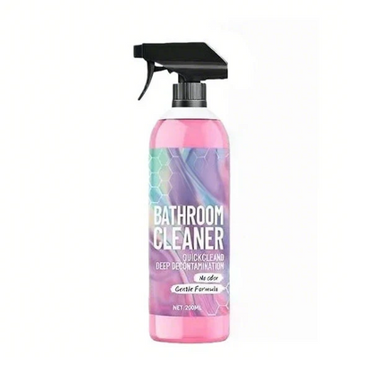 ✨✨ Bathroom Cleaner: Sparkle in Seconds, No Harsh Fumes
