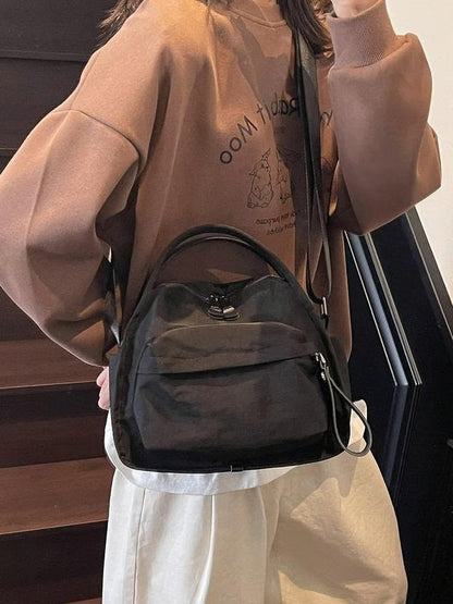 👜 Women's elegant solid color shoulder bag