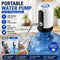 Portable Water Pump For 5 & 10 Gallon Bottles, USB Rechargeable Automatic Dispenser, One-Touch Easy Use, No Heavy Lifting