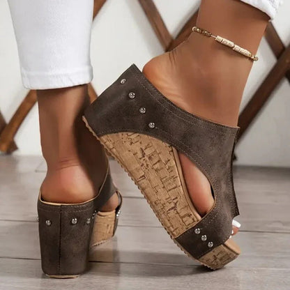 💐50% OFF✨ Orthopedic Support Wedge Sandals – Absolute Comfort for Your Feet 👣