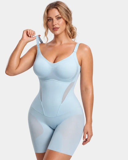 Cooling Tummy Control Butt-Lift Shapewear Bodysuit