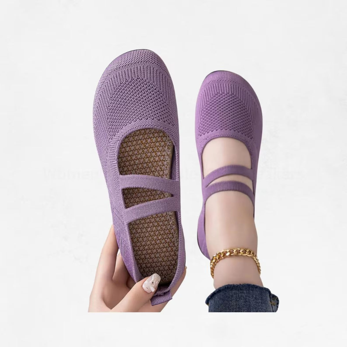 Women's Breathable Knit Sneakers