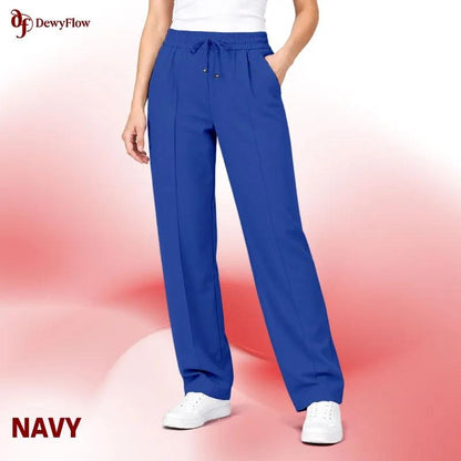 DewyFlow - #1 Elastic Waist Stretch Dress Pants for Seniors