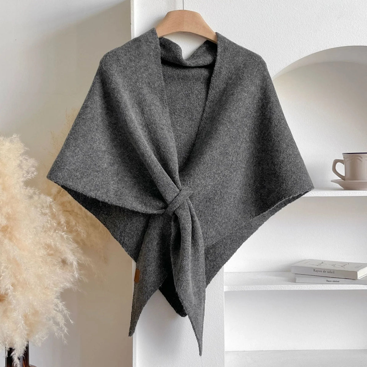 💝💝Women's Trendy Solid Knitted Shawl