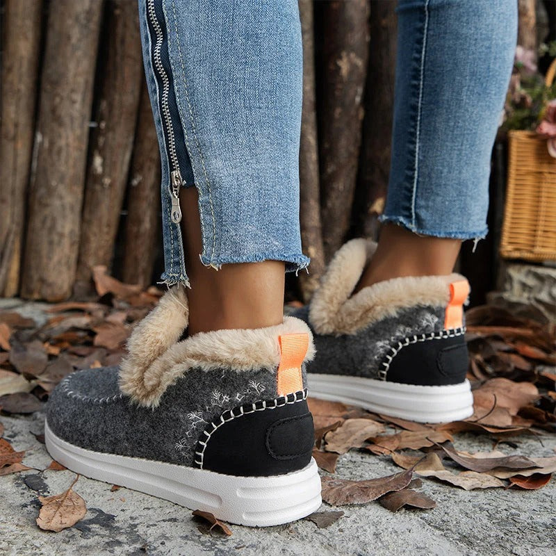 ❄️ Women's winter boots - anti-slip, warm artificial lining and all-day comfort