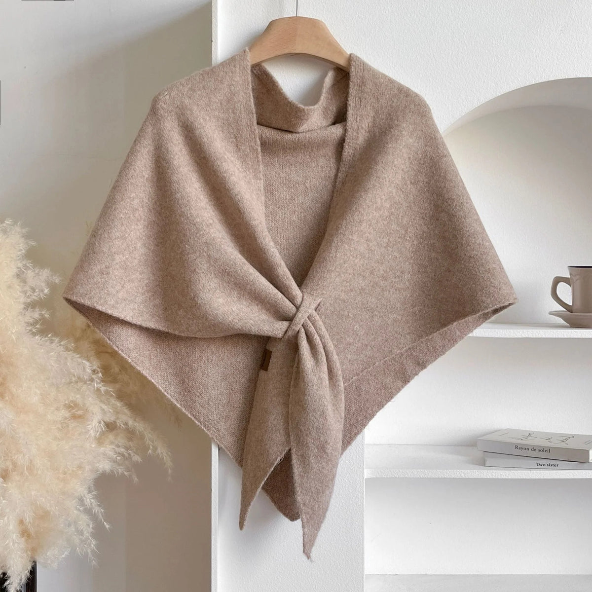 💝💝Women's Trendy Solid Knitted Shawl