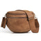 Vegan Leather Crossbody Bum Bag for Women with Mini Pouch