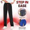 DewyFlow - #1 Elastic Waist Stretch Dress Pants for Seniors