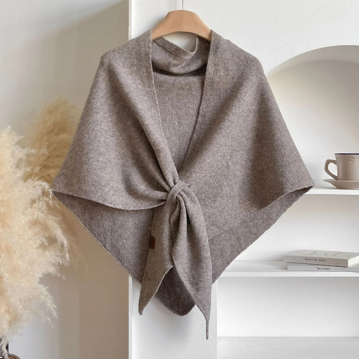 💝💝Women's Trendy Solid Knitted Shawl