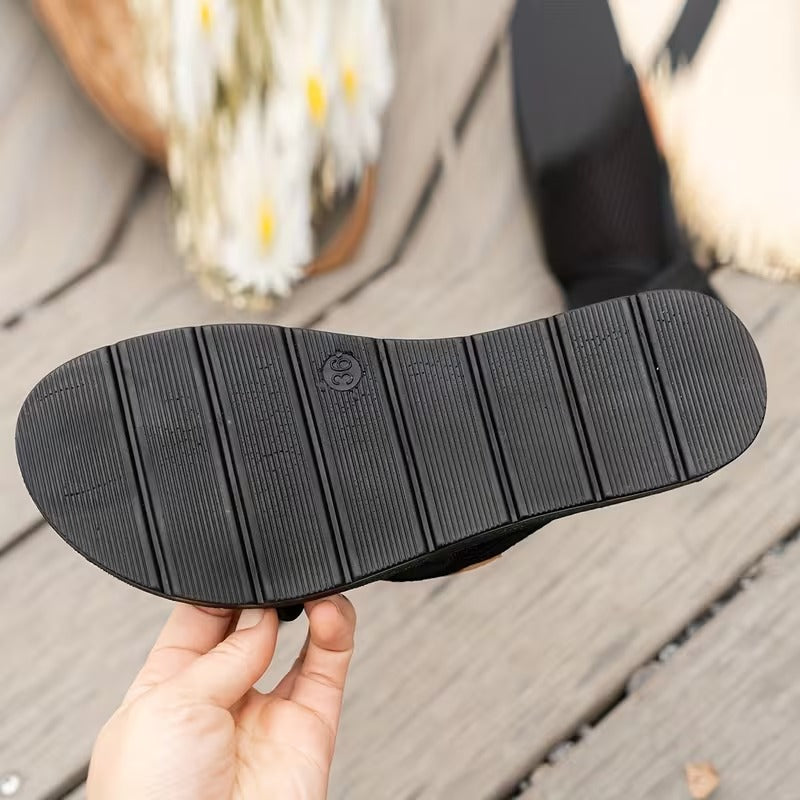 Women's Mesh Sport Sandals - Breathable Flat Slippers