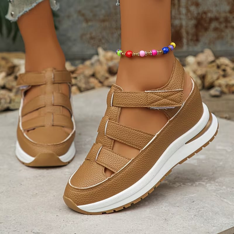 Women's Comfort Soft Sole Platform Wedge Sandals & Casual Walking Shoes
