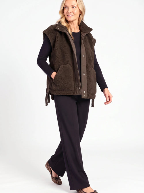 The London Vest – Looks Dressed. Feels Like Fleece.