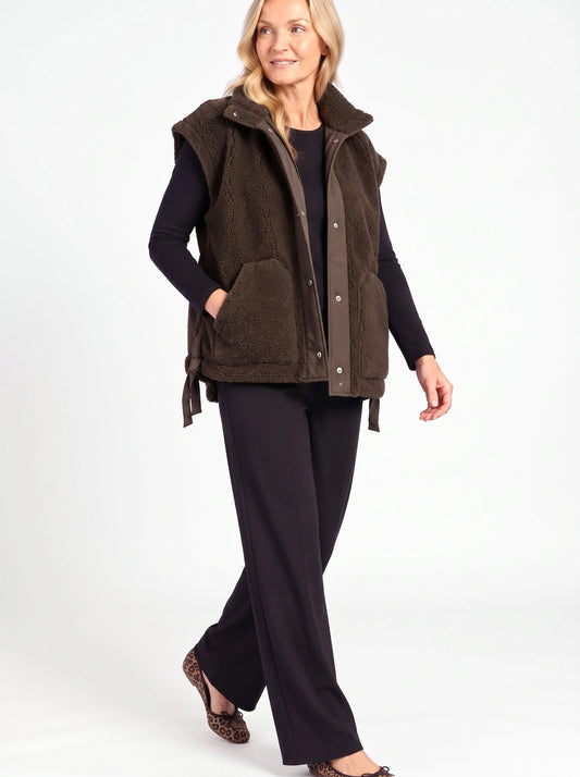 The London Vest – Looks Dressed. Feels Like Fleece.