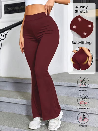 Women'S High-Waist Flare Pants